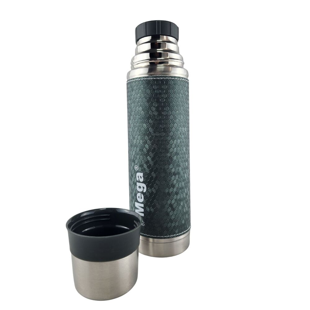 Termo Mega Slim Iv 470ml Acero Inoxidable Bebidas Te Cafe Verde image number 4.0
