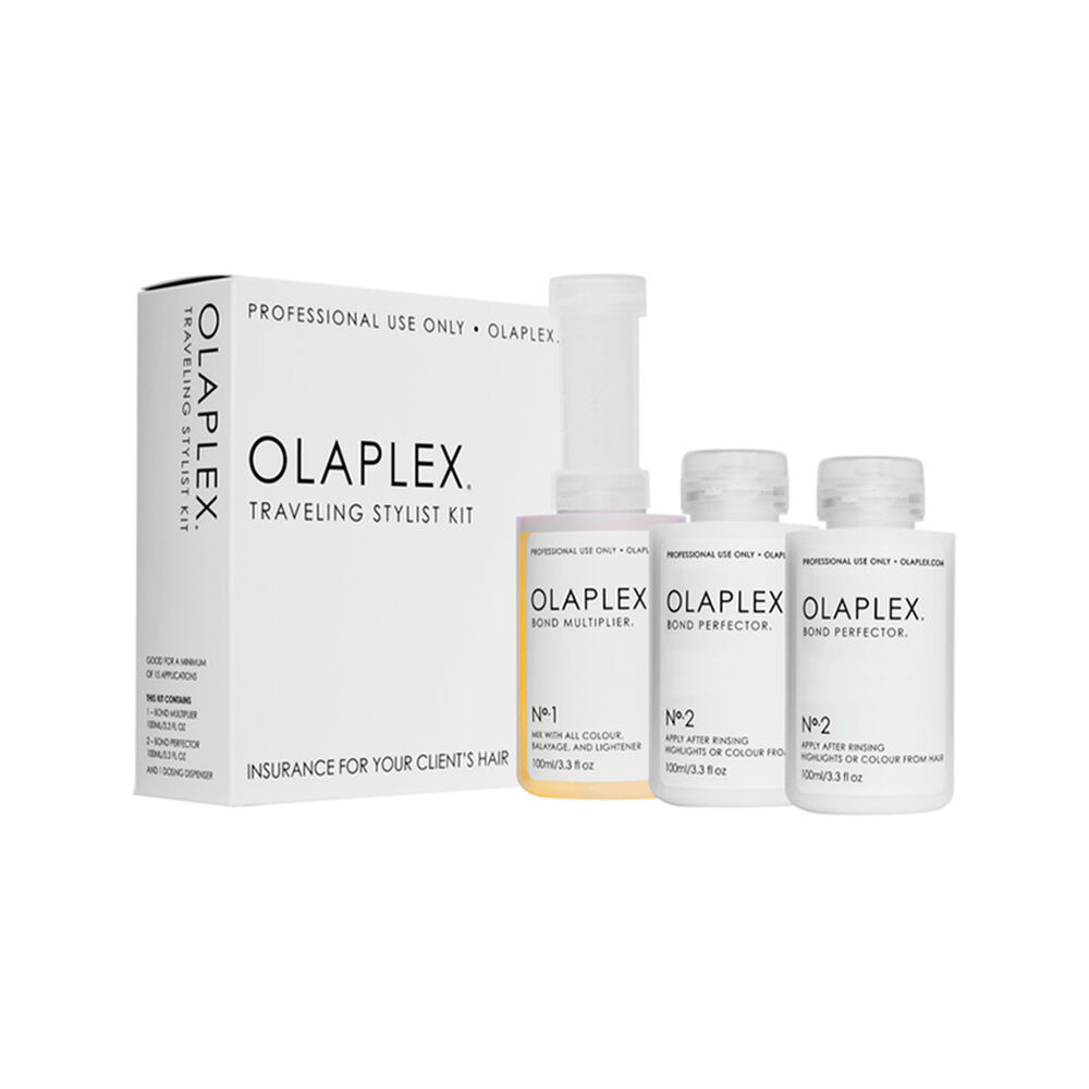 Olaplex - Kit Traveling Stylist Reparador Y Perfeccionador De Enlaces 100 Ml C/u. image number 0.0