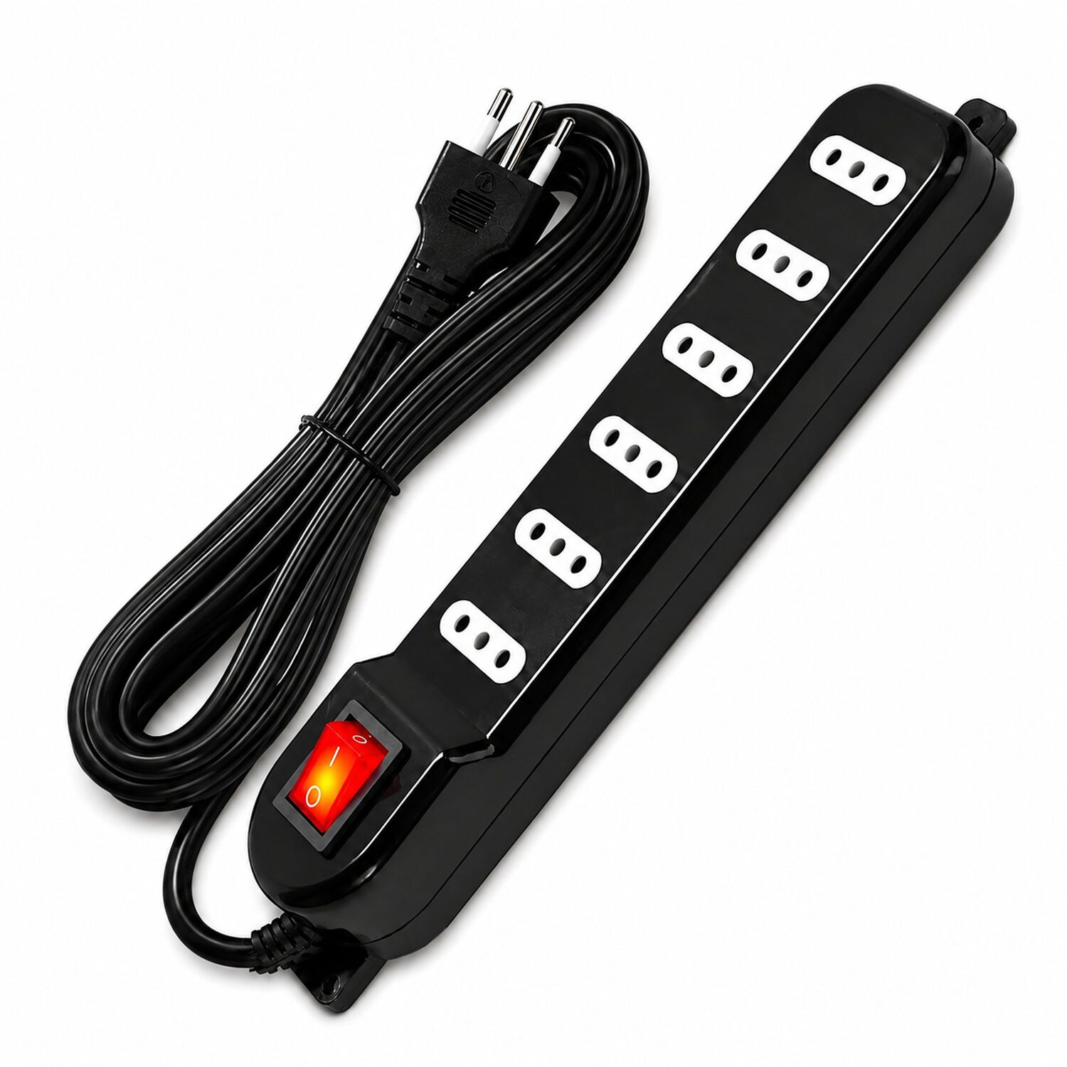 Alargador De 3mt Certificado 6 Pos + Switch Corta Corriente Me-070b image number 3.0