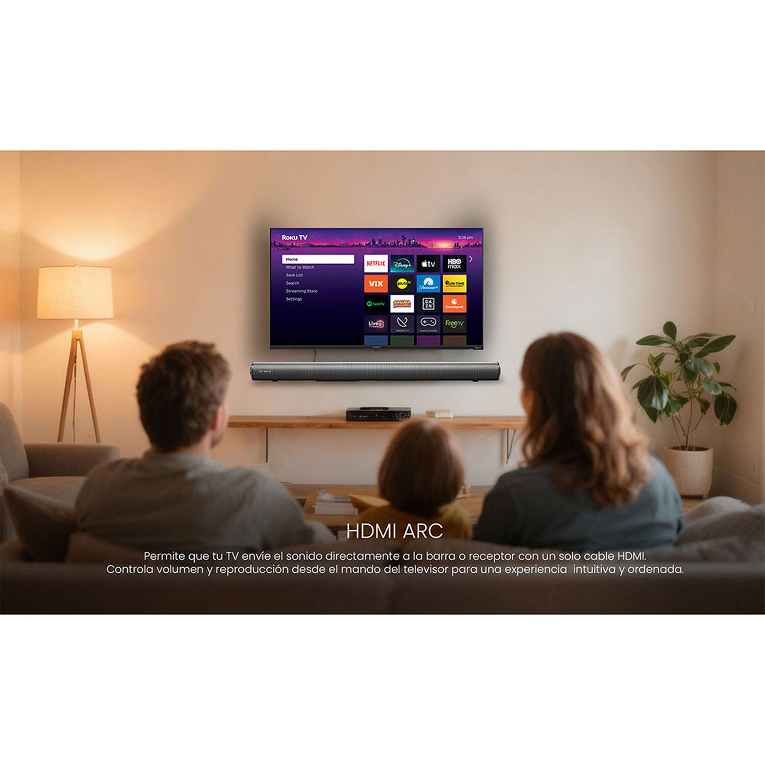 Smart Tv Aiwa 40'' Fhd Wifi Sistema Roku Tv image number 7.0