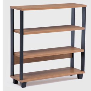 Mesa De Arrimo Roca Yulton 4 Repisas Canela-negro