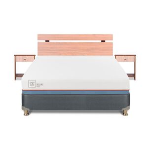 Cama Americana Cic Excellence Plus / 2 Plazas / Base Normal + Set De Maderas