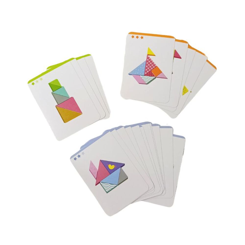 Balde De Tangrama Juguete Para Ni&ntilde;os image number 3.0