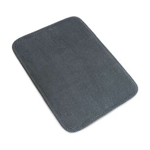 Alfombra De Ba&ntilde;o Nautica Home Popcorn 40x60cm Gris Oscuro