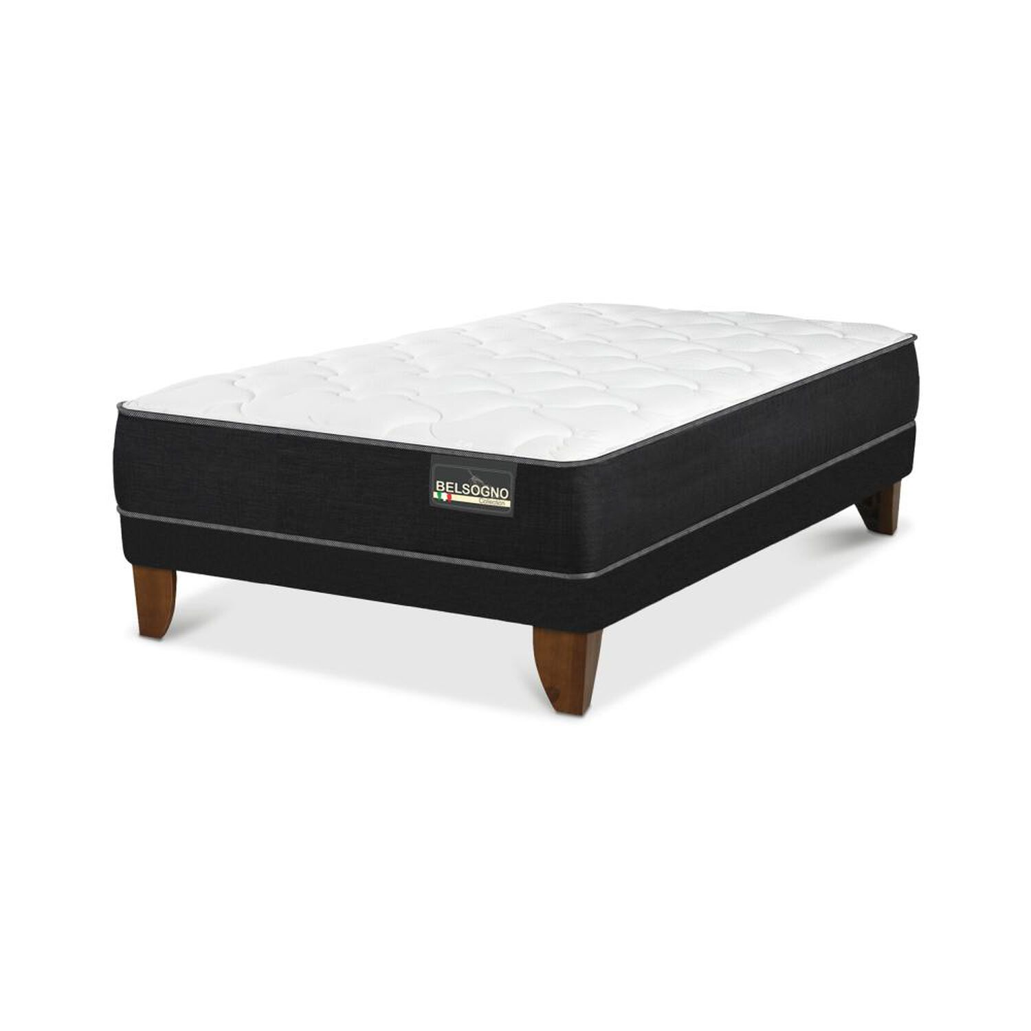 Cama Europea Belsogno One / 1.5 Plazas / Base Normal image number 1.0