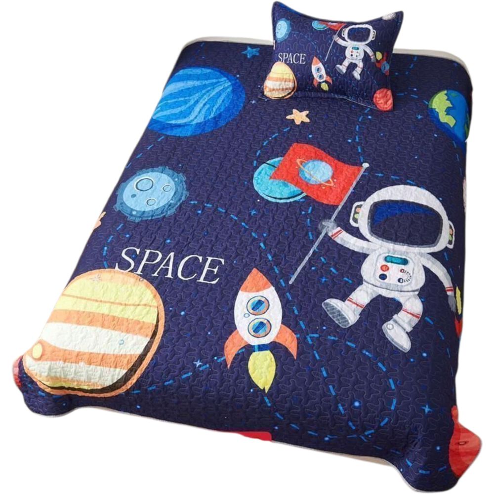 Cobertor De Verano 15 Plazas Quilt + 1 Funda Cubrecama 180x230cm image number 0.0