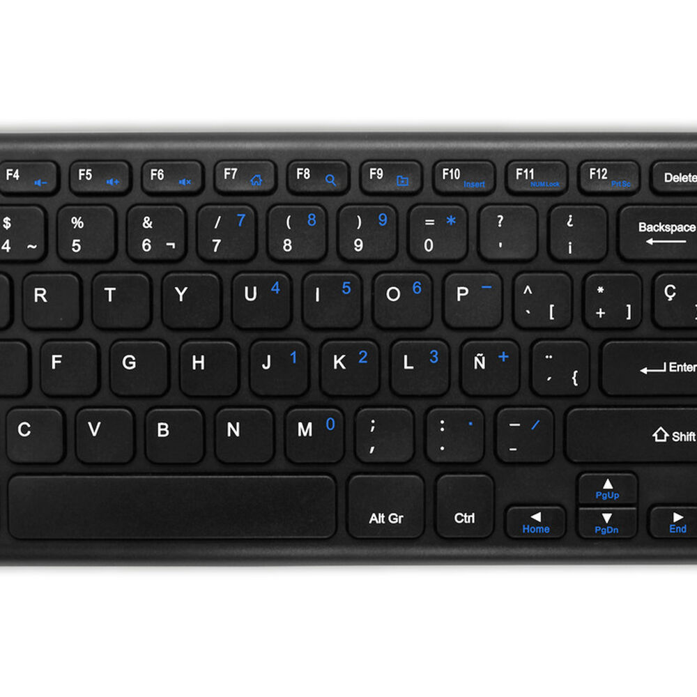 Teclado Inalámbrico Maxell Slim Multifuncional Touchpad Wkbc-900 image number 0.0