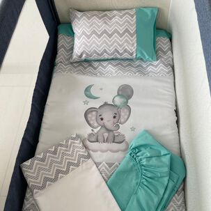 Juego De Sabana Mas Cobertor Elefante