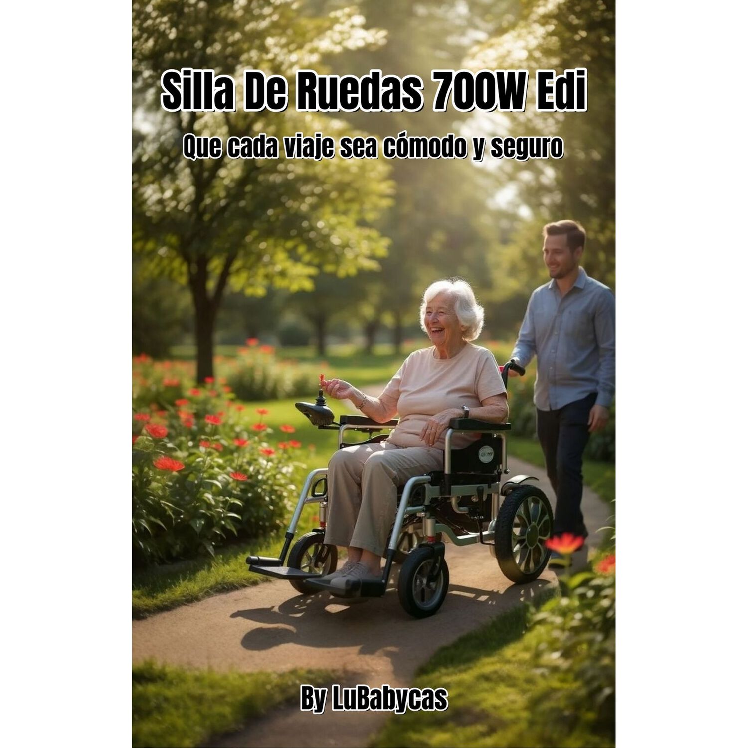 Silla De Ruedas El&eacute;ctrica Plegable 700w 18km Edi Lubabycas image number 6.0