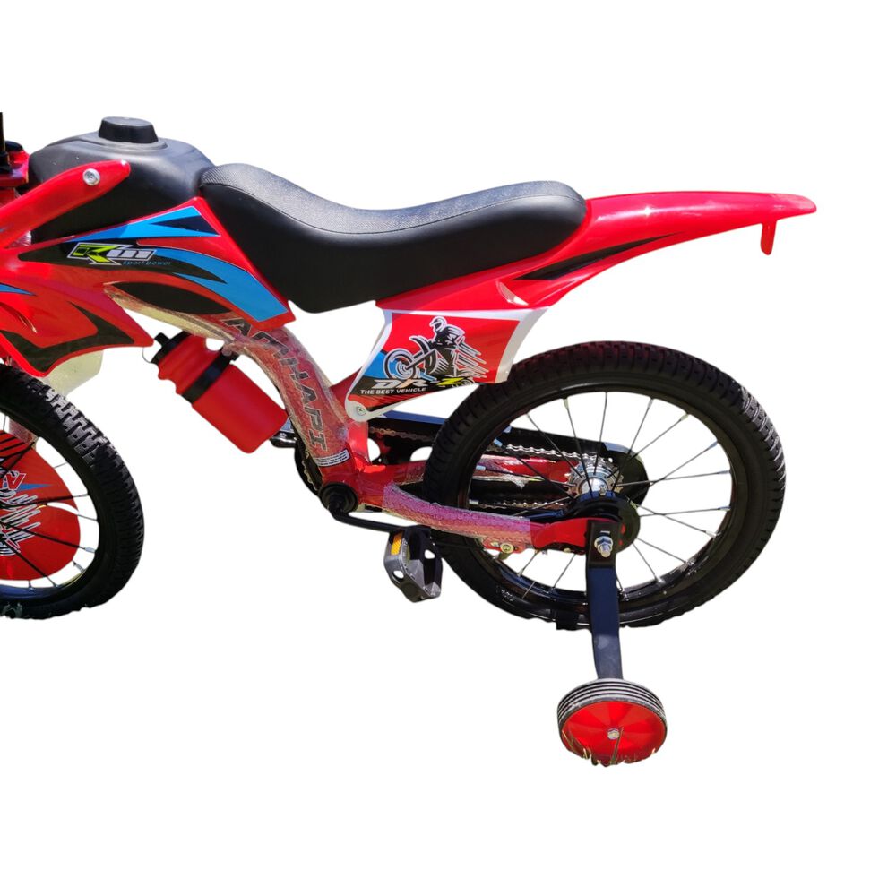 Bicicleta Aro 16 Bicimoto Amhapi Rojo image number 4.0