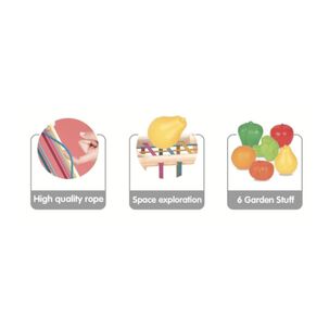 Juguete Canasto De Frutas Y Verduras Interactivo Infantil