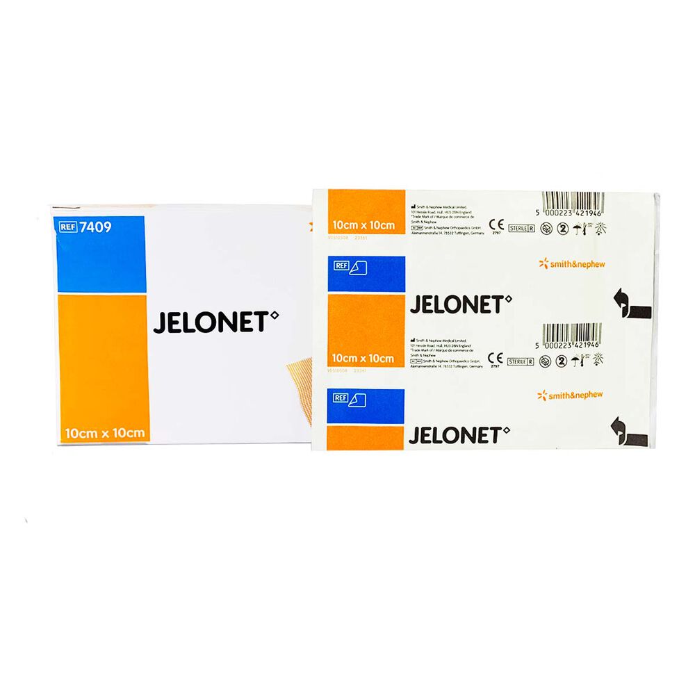 Apósito Parafinado Jelonet 10 X 10 Cm - Pack De 5 Unds