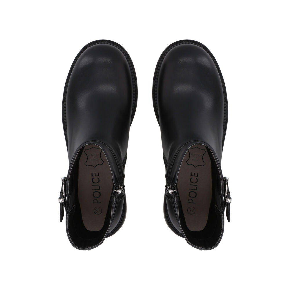 Botin Mujer Negro Bucke Police image number 1.0