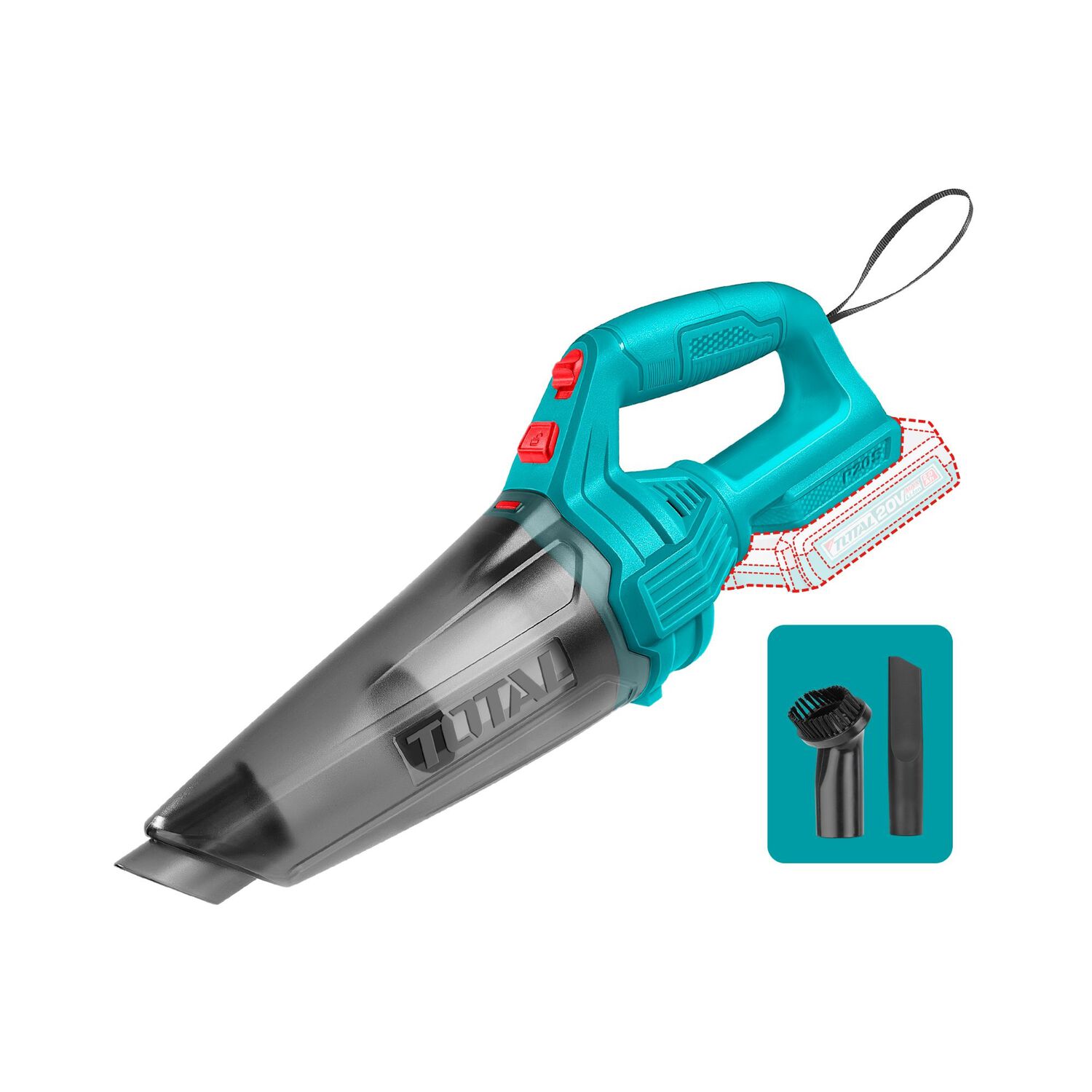 Kit 20v Pulverizadora Inal&aacute;mbrico, Hidrolavadora Y Aspiradora Manual, 2 Bater&iacute;as Y Cargador Total image number 3.0