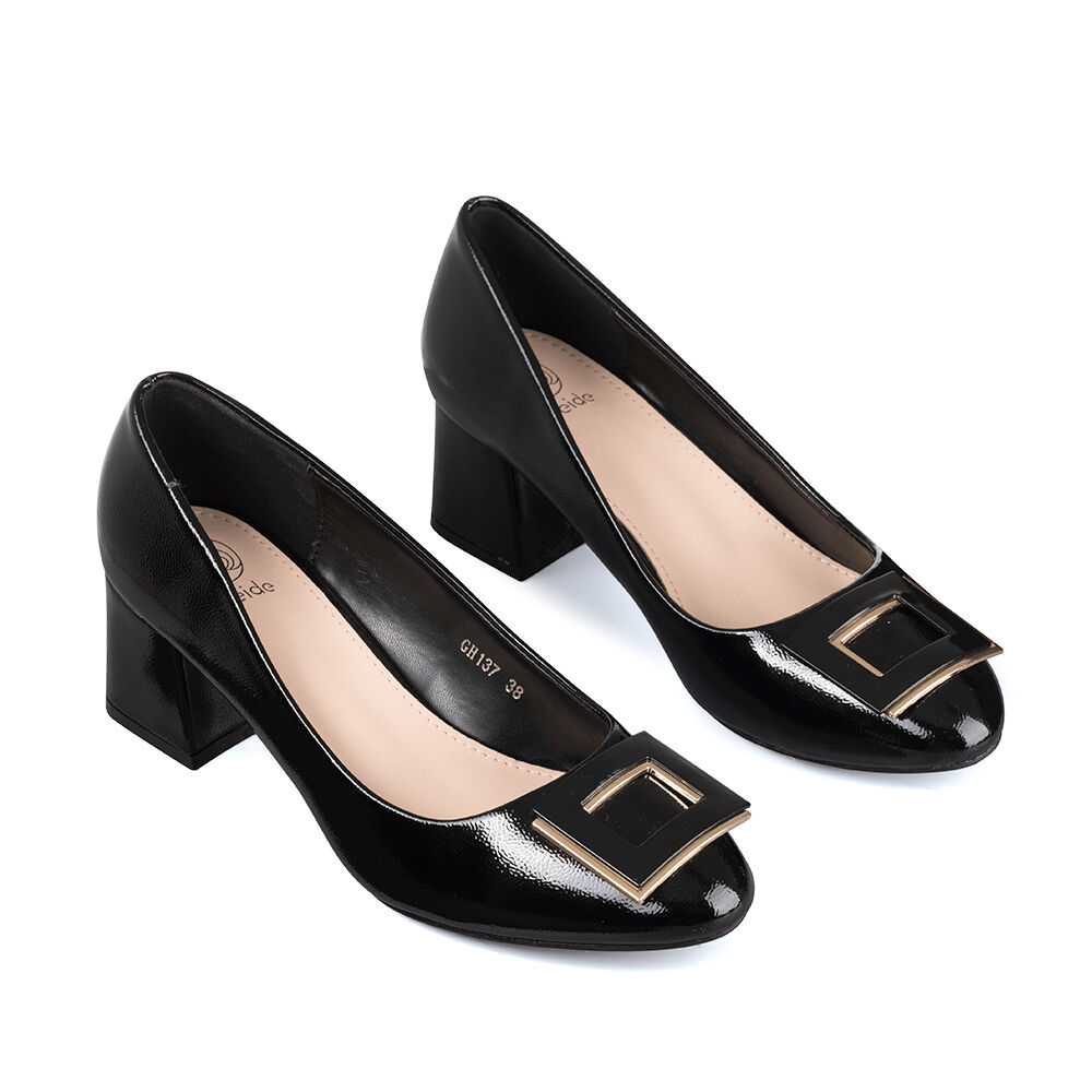 Zapato Taco Mujer Acabado Charol Formal Weide Gh137 image number 7.0