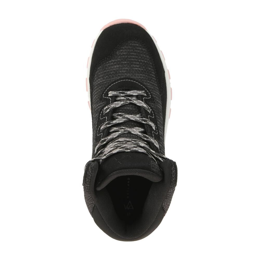 Zapatilla Outdoor Mujer Wetland Negro image number 4.0