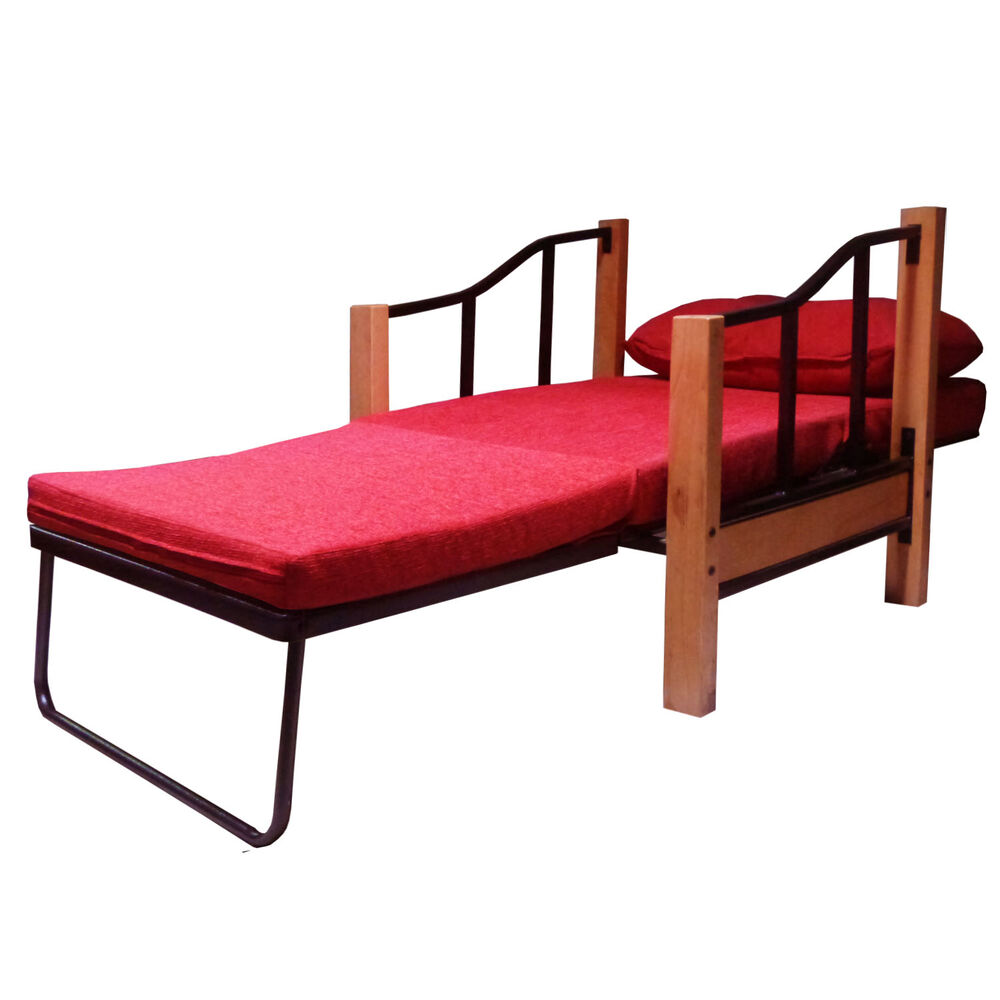 Sillon Cama Ranco "rojo" image number 2.0