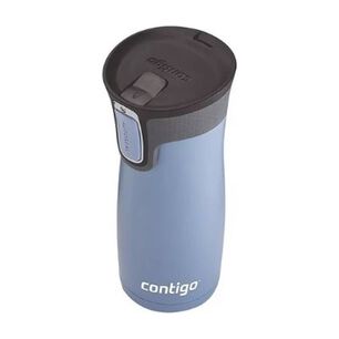 Vaso T&eacute;rmico Caf&eacute; Contigo Westloop 16oz Color Celeste Termo Para Agua