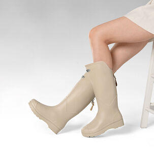 Bota De Agua Mujer Pvc Impermeable Casual Comodo Weide Gh160