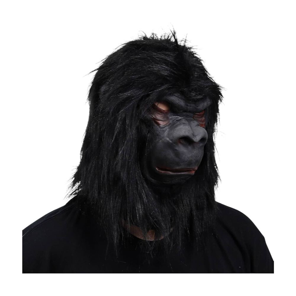 M&aacute;scara L&aacute;tex Gorila Realista Disfraz Adulto Halloween image number 5.0