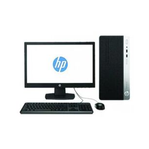 Kit Monitor + Pc Hp Prodesk 400 G4 Sff (i7-6ta 16gb 256gb Ssd) + Teclado & Mouse Reacondicionado Grado A