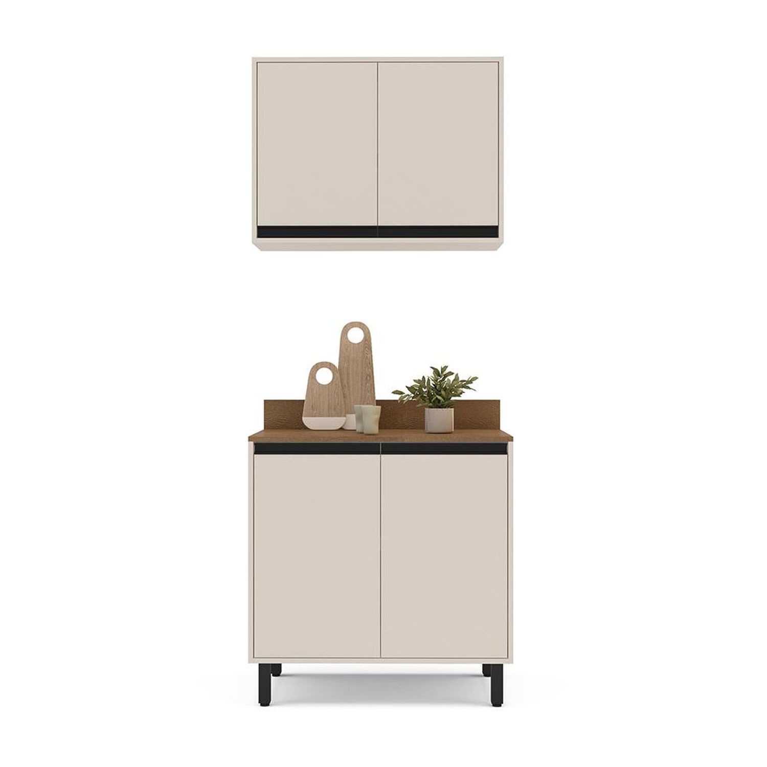 Combo Mueble De Cocina Vekkahome Kit Koya / 4 Puertas image number 2.0