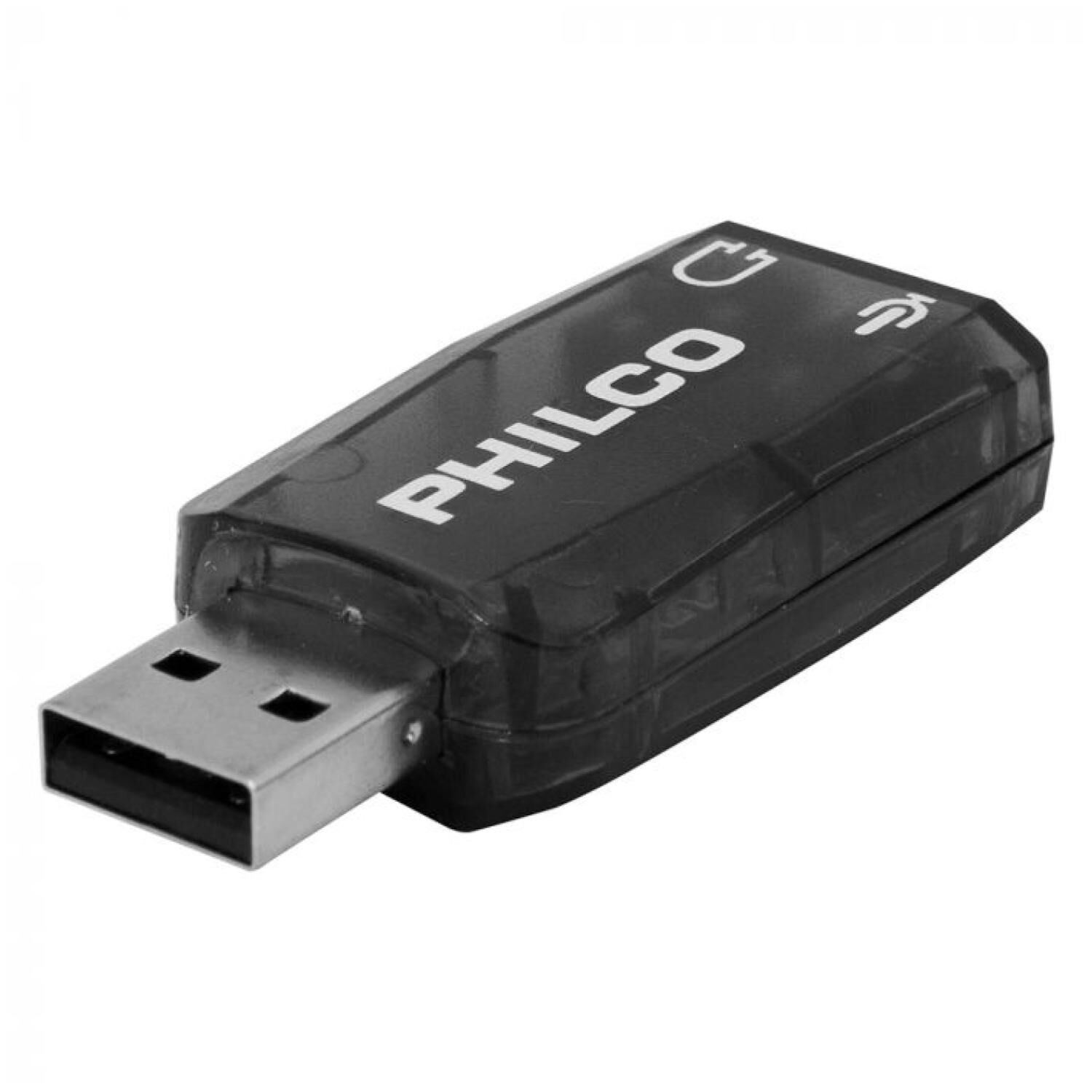 Tarjeta De Sonido Usb Adaptador De Audio Au100 image number 0.0