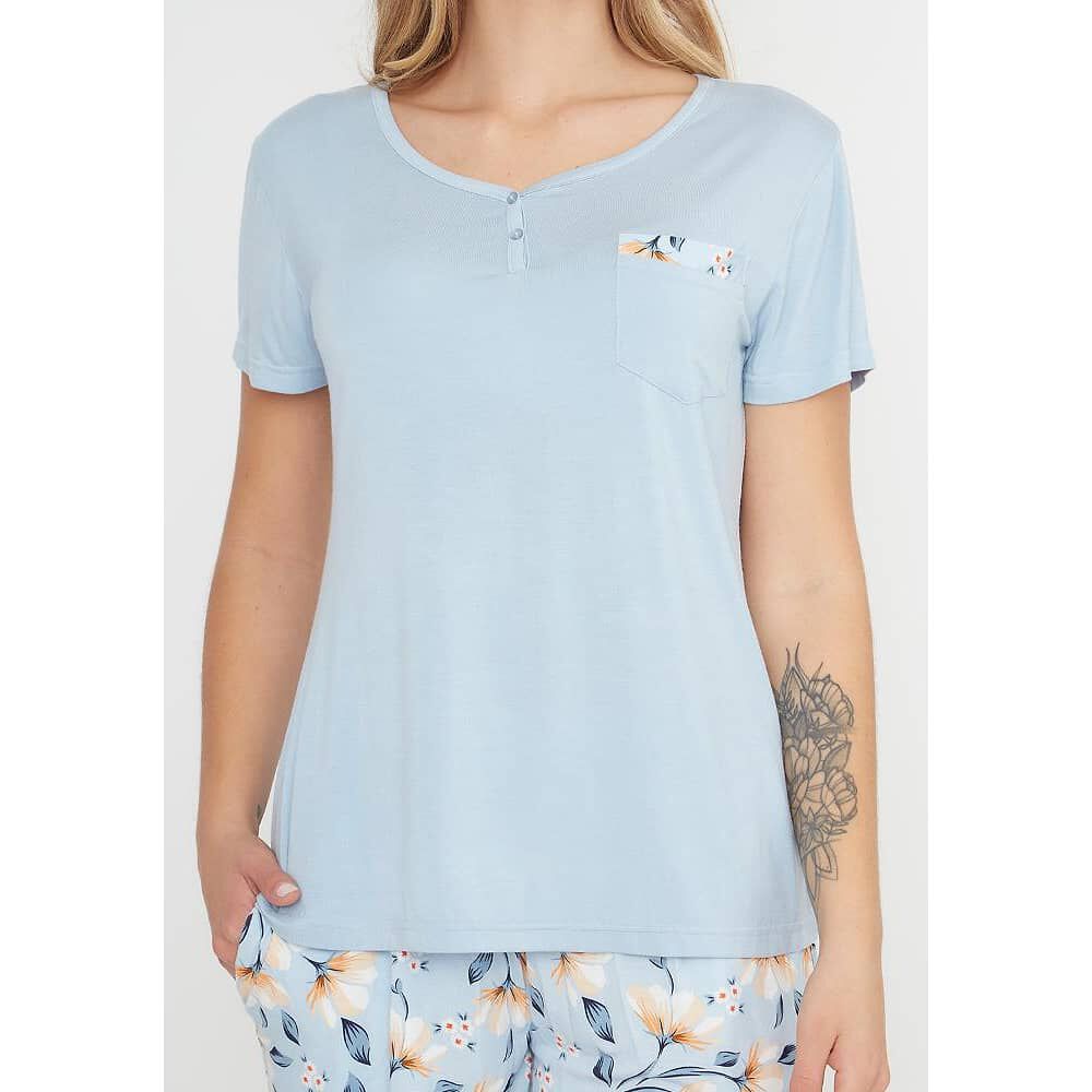 Pijama De Mujer Viscosa 70.1080m Kayser image number 2.0