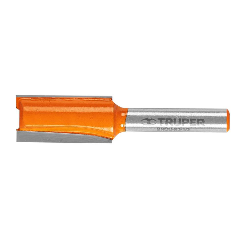 Fresa Recta 2 Filos 1/2" - Truper image number 0.0