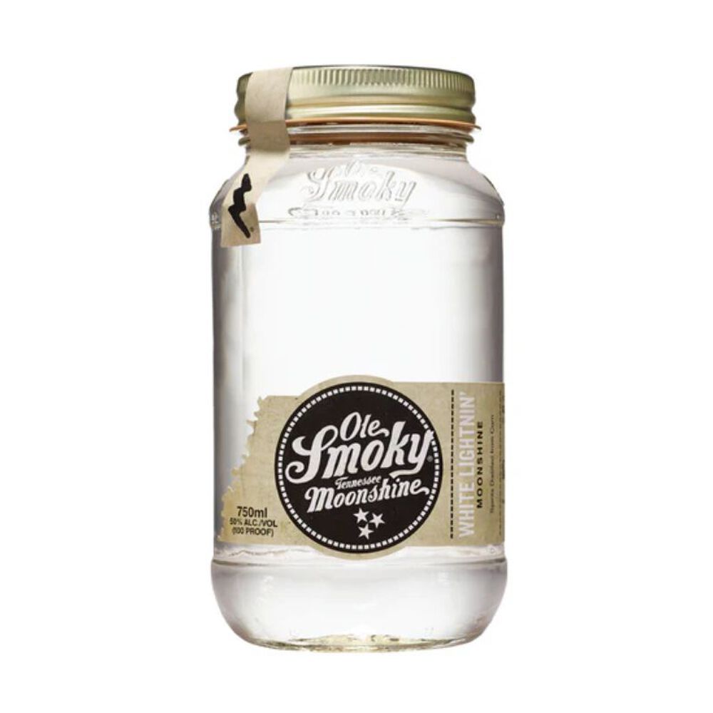 Whisky Ole Smoky White Lightnin Moonshine 750ml image number 0.0