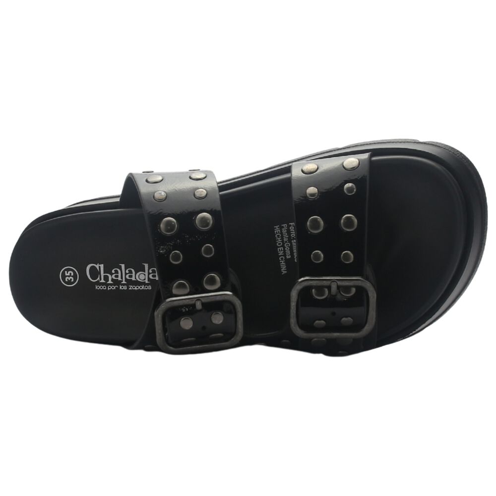 Sandalia Mujer Casual Negro Chalada Cumbia-31 image number 4.0