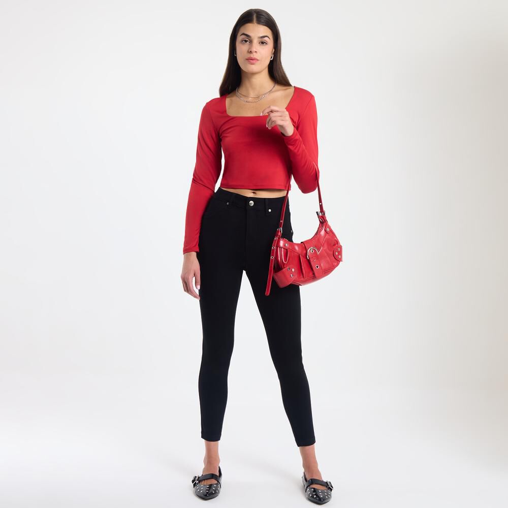 Jeans Tiro Alto Super Skinny Mujer Rolly Go image number 1.0