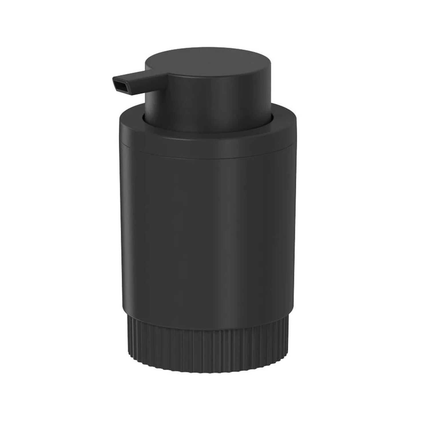 Jabonera Con Dosificador Dorica Negro 300 Ml image number 0.0