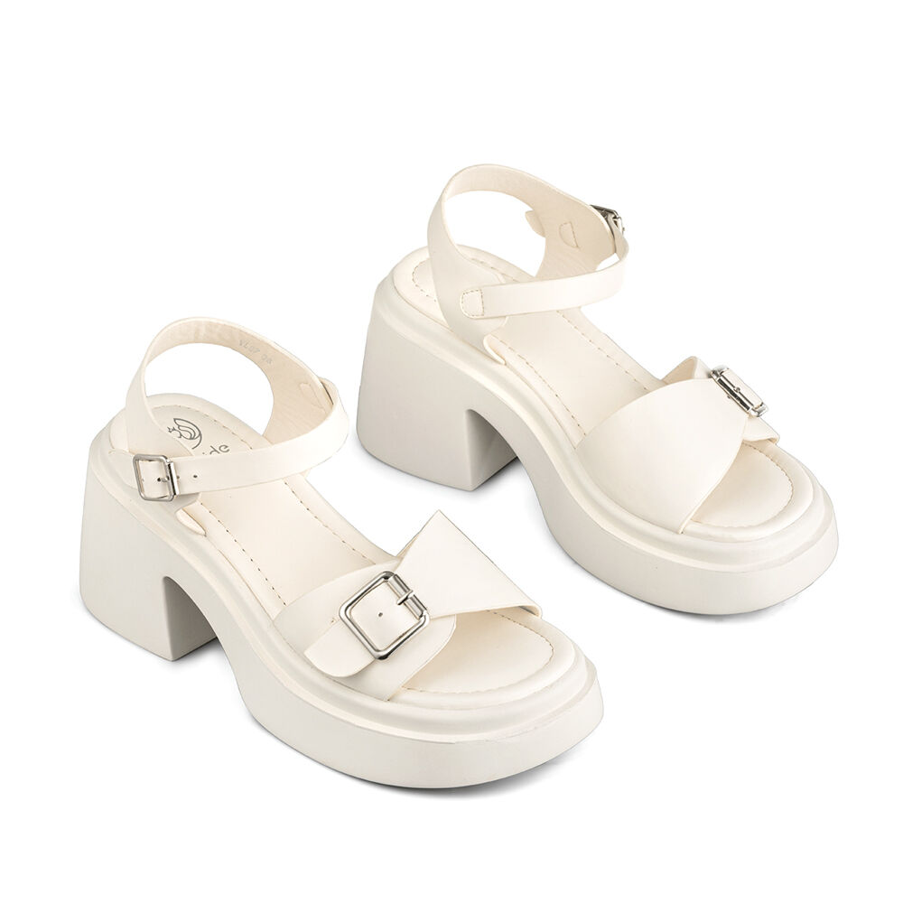 Sandalias Casual Mujer Con Plataforma Y Hebilla Weide Yl87 image number 2.0