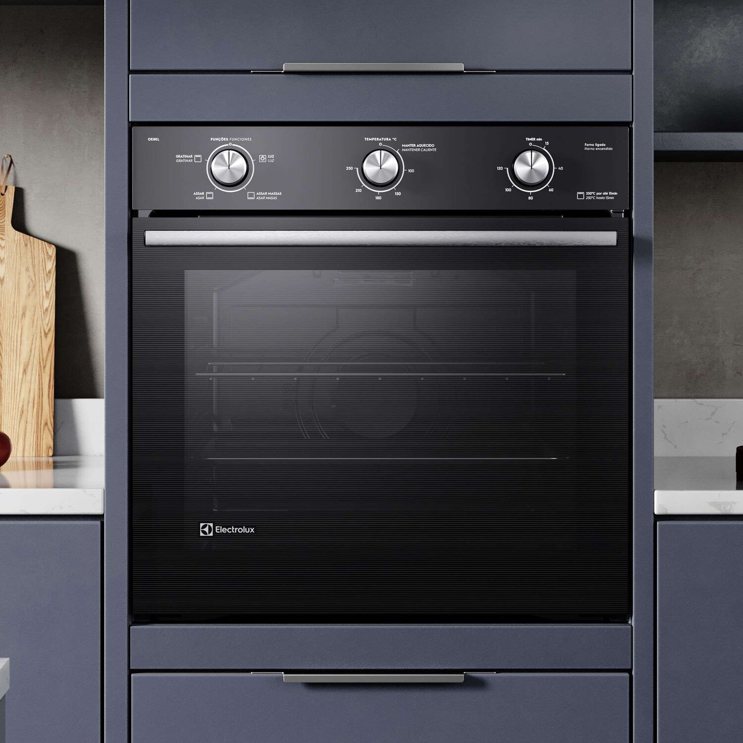 Horno Empotrable El&eacute;ctrico 80l Efficient Perfectcook Oe8el image number 8.0