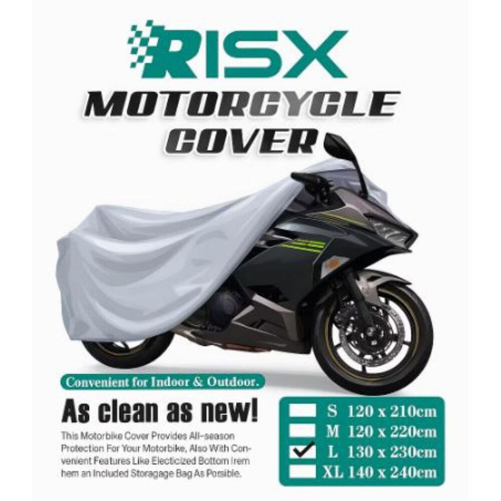 Funda Para Moto Impermeable Risx Talla L image number 2.0