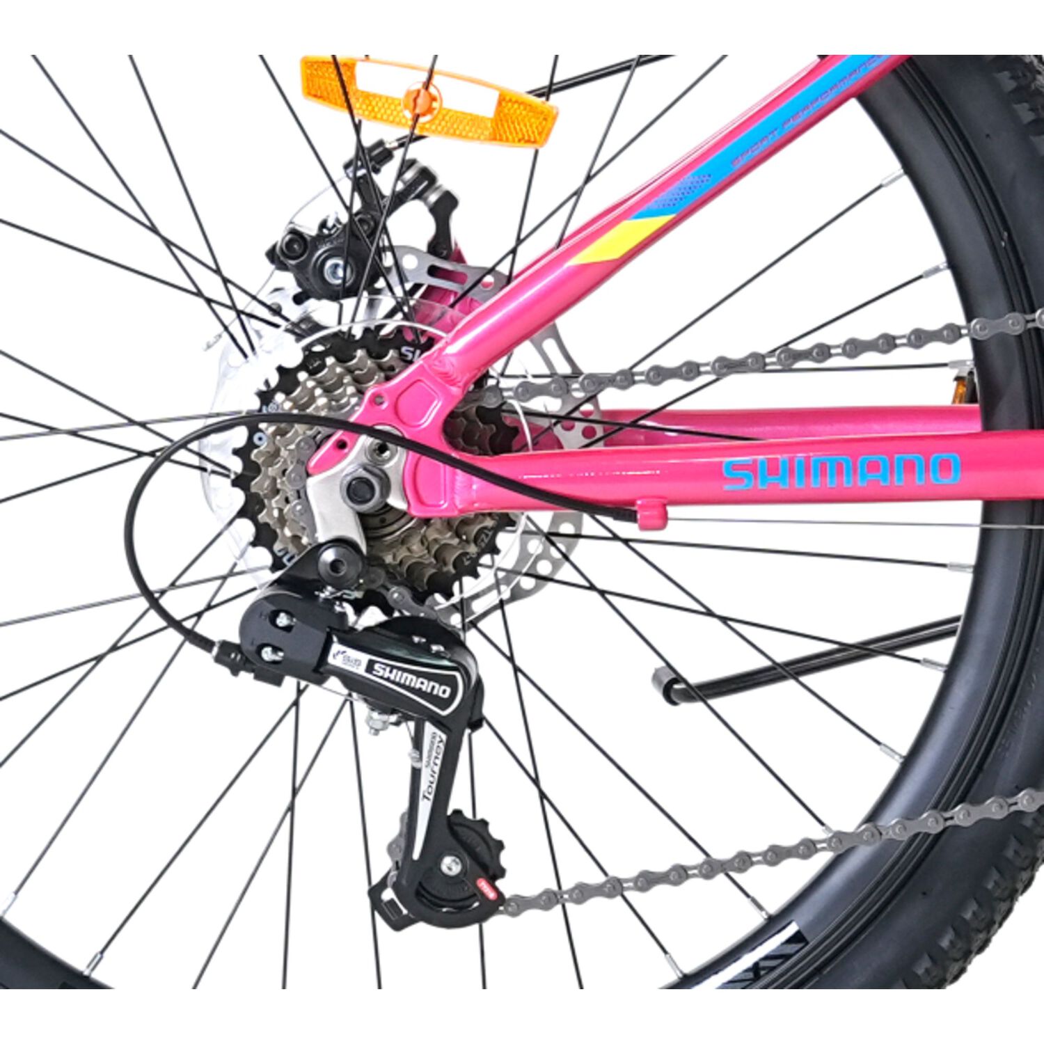 Bicicleta Totem Mtb Aro 24 Modelo Sitara Rosado image number 2.0