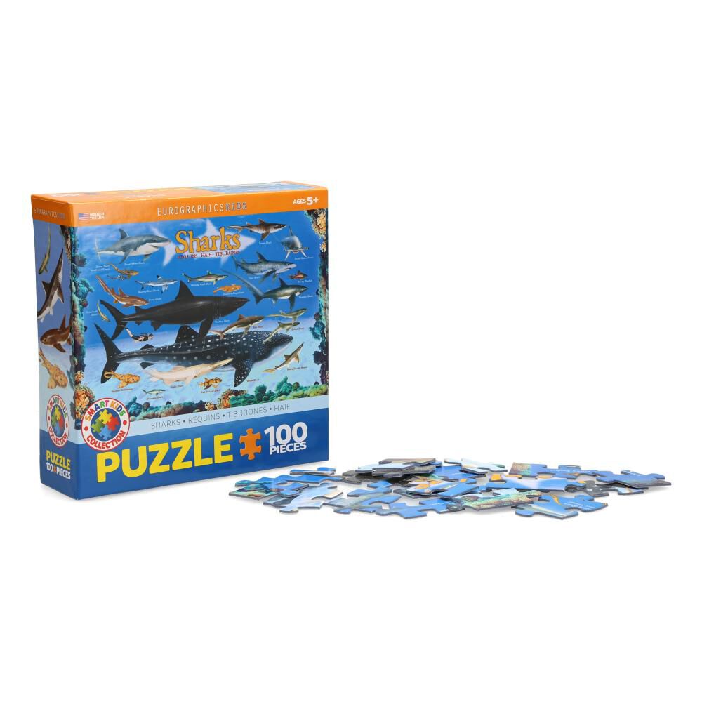 Puzzle Eurographics Sharks image number 1.0