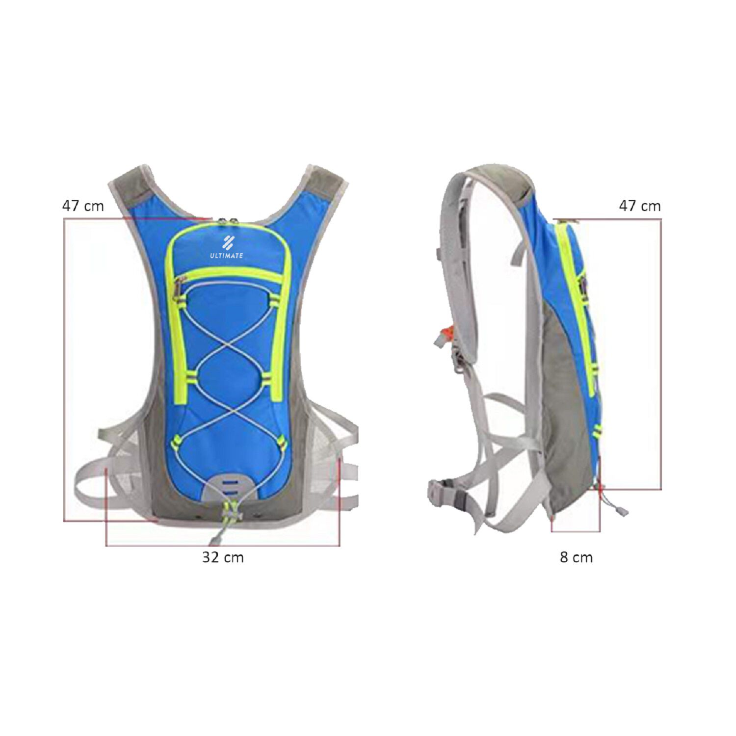 Mochila Mh2 - 12l Azul image number 1.0