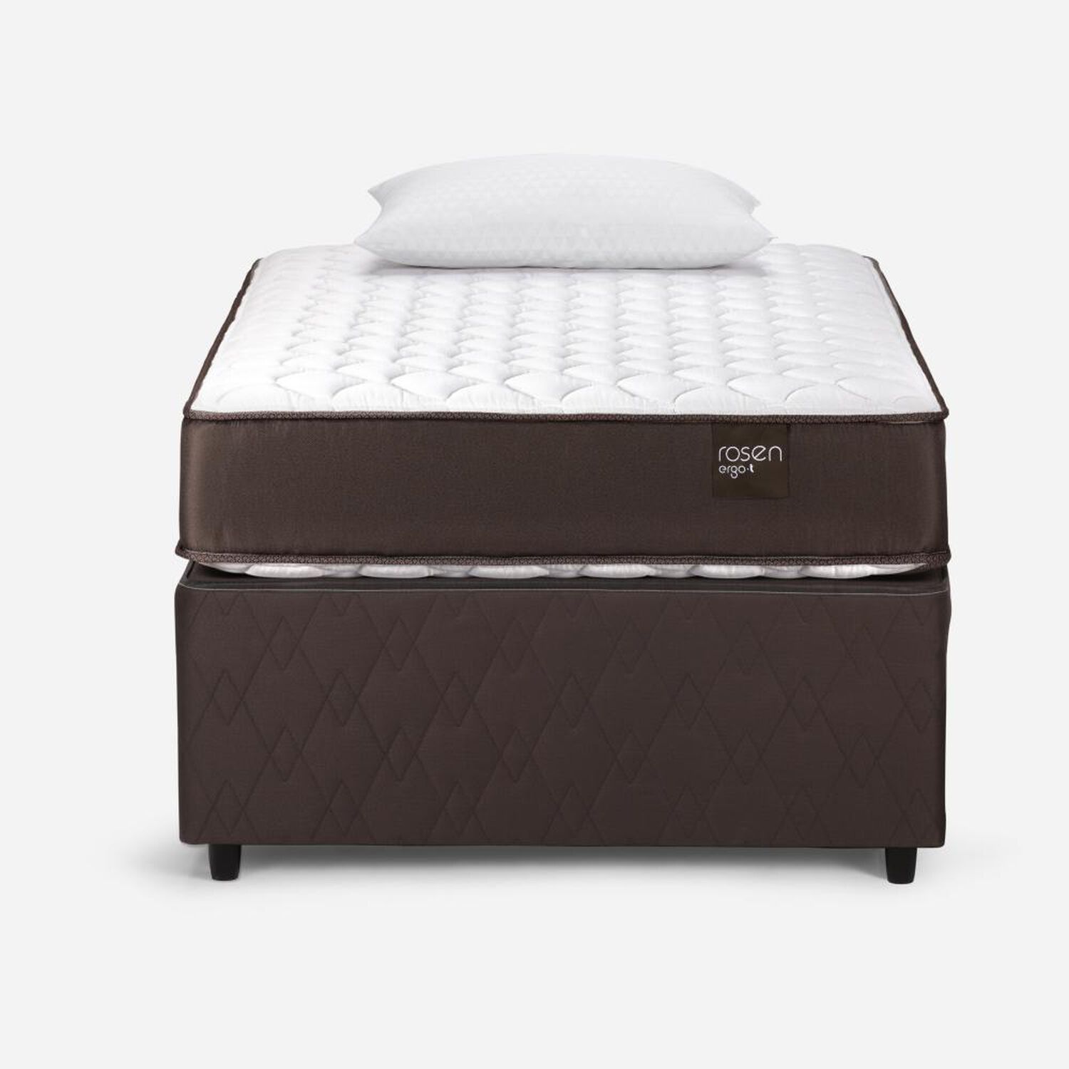 Cama Nido Rosen Ergo T / 1.5 Plazas / Base Normal + Almohada Light image number 2.0