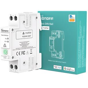 Interruptor Wifi Sonoff Basic-1gsp Riel Din 32a Medidor