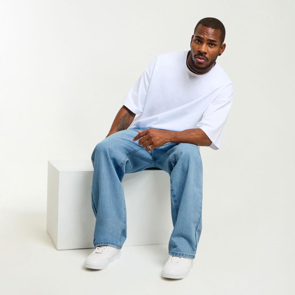 Jeans Tiro Medio Baggy Hombre Rolly Go image number 1.0