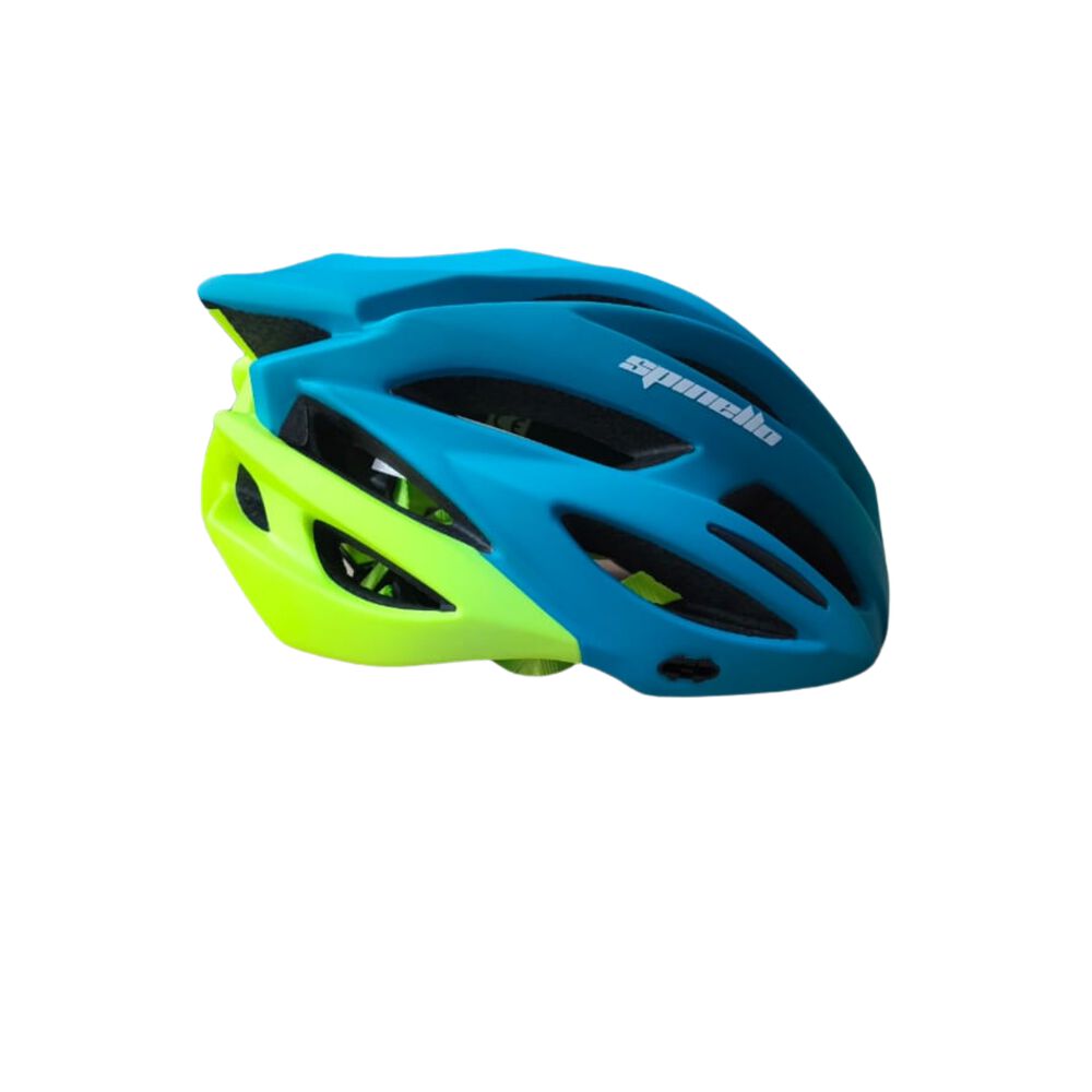 Casco De Bicicleta Mtb Spinello Hb31 Talla L-xl Azul Amarill image number 0.0
