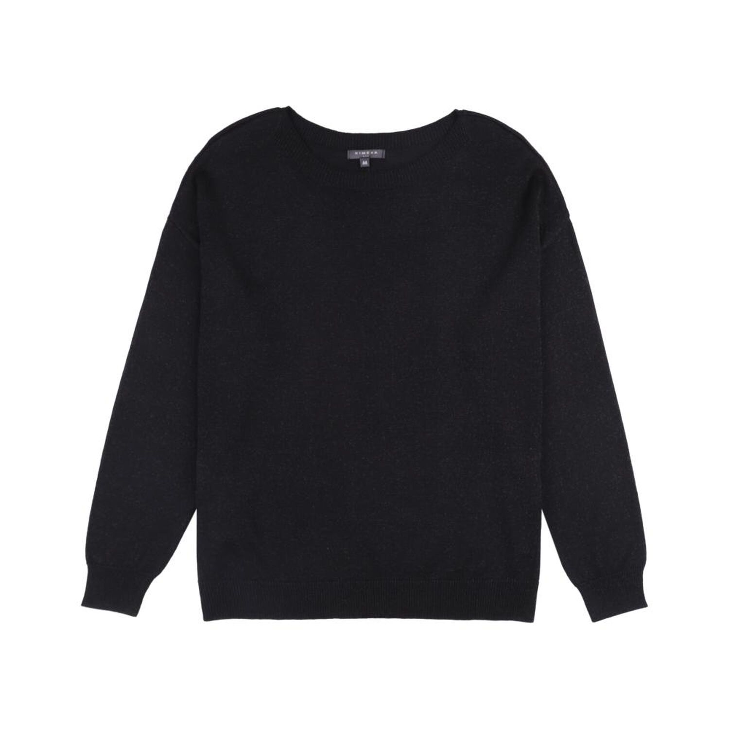 Sweater Lurex Manga Larga Cuello Redondo Mujer Kimera image number 0.0