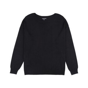 Sweater Lurex Manga Larga Cuello Redondo Mujer Kimera