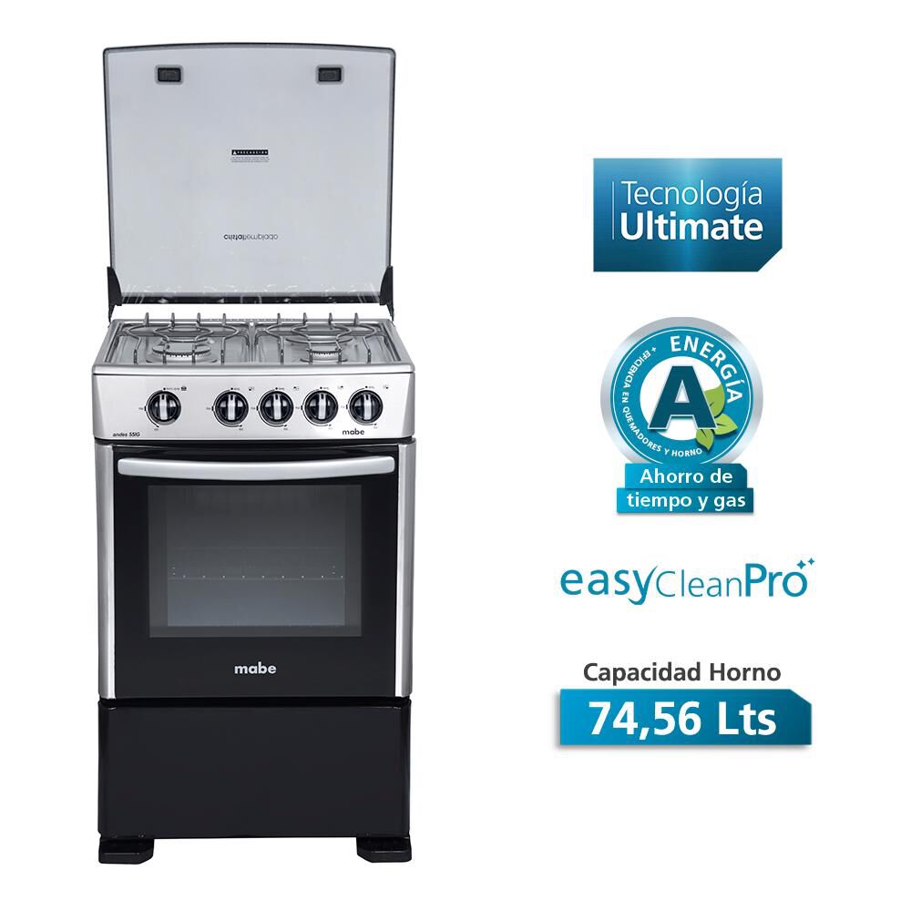 Cocina Mabe CMCC5515GCH-2 / 4 Quemadores image number 0.0