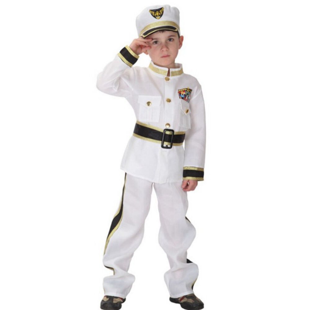Disfraz Capitán Marino Infantil image number 0.0