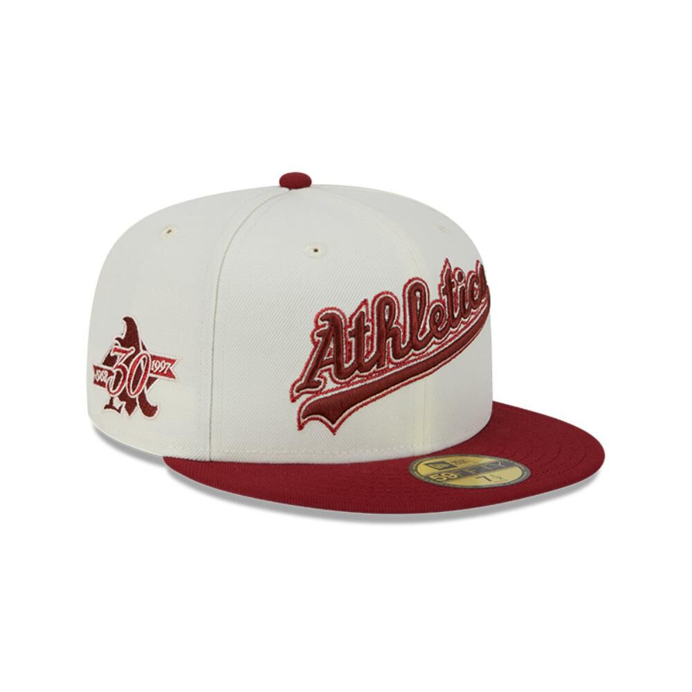 Jockey Oakland Athletics Mlb 59fifty White New Era image number 0.0
