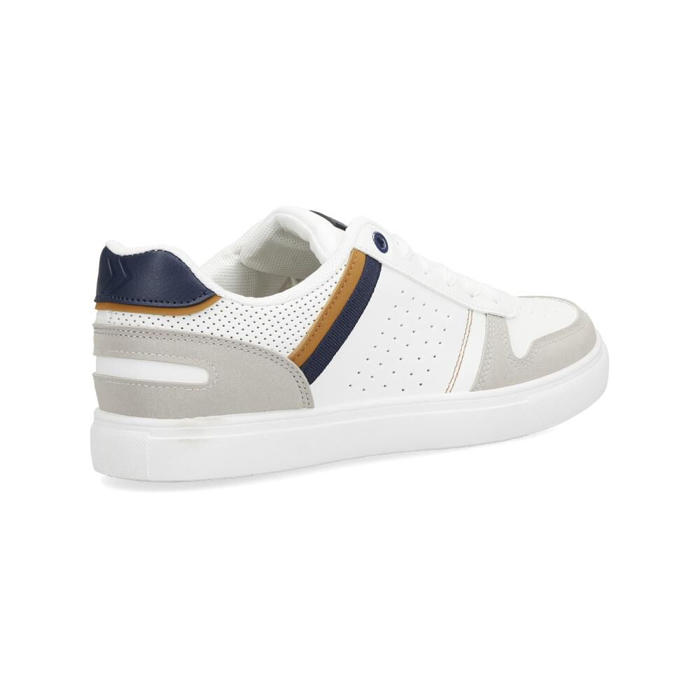 Zapatilla Urbana Hombre Rolly Go White image number 3.0