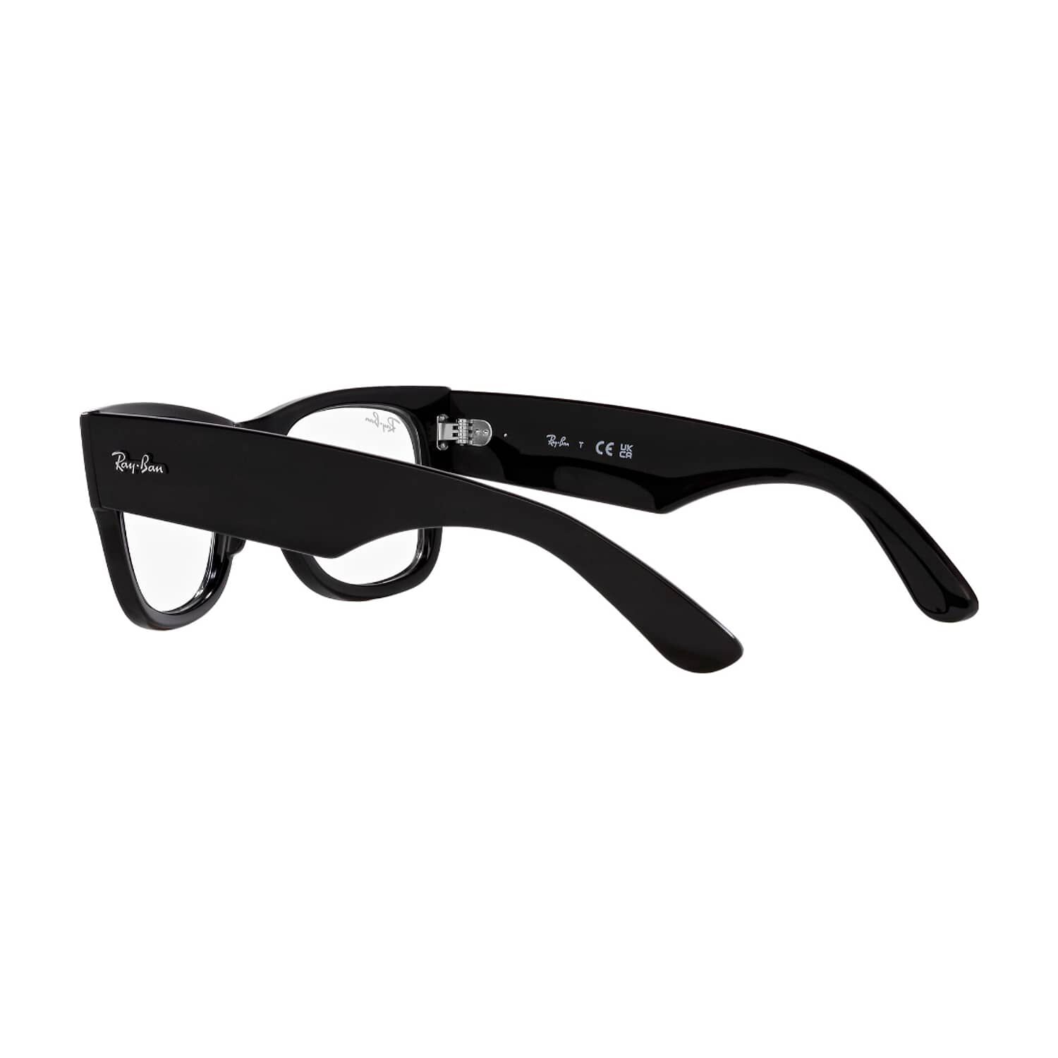 Lentes &Oacute;pticos Mega Wayfarer Black Ray-ban Optical image number 4.0